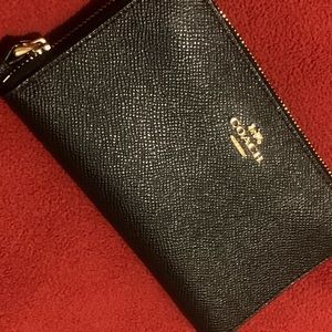 Black Coach Wristlet NEW